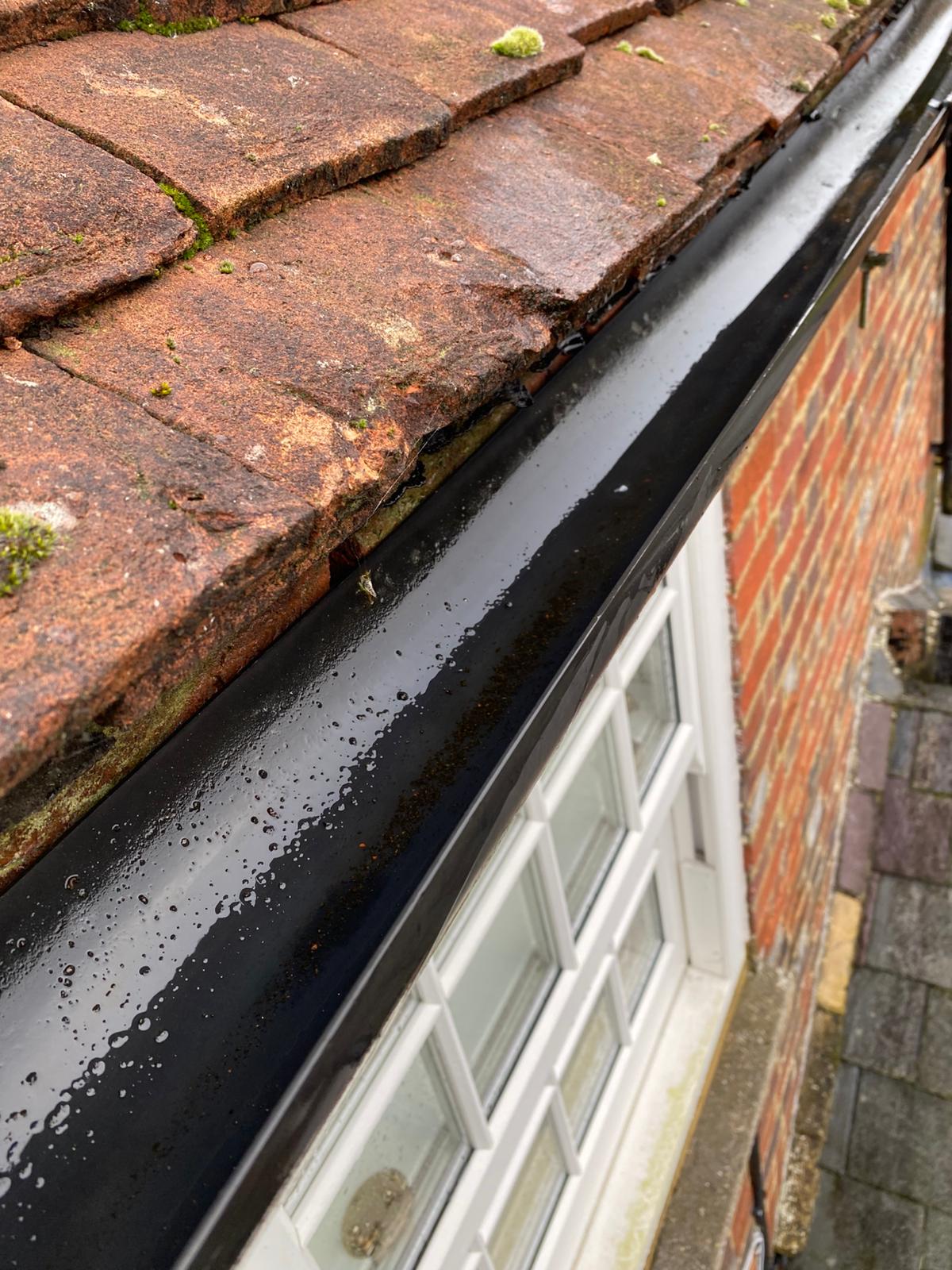 gutter cleared  - Longcross Gutter Clearance is the solution!